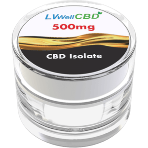 LVWell CBD 99% Isolate 500-5000MG CBD