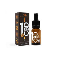 1CBD 10% Pure Hemp 1000mg CBD Oil Bronze Edition 10ml - THE GREEN TREASURY