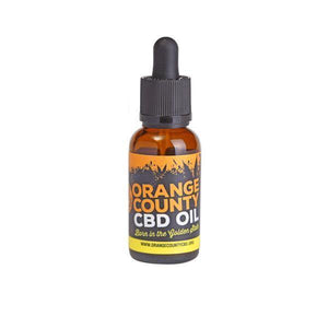 Orange County CBD 500mg 30ml MCT Oil - Organic Coconut Oil - THE GREEN TREASURY