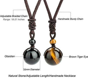 High Quality Round Beads Pendants Necklaces